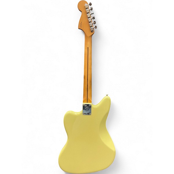 Used Fender PLAYER II JAGUAR HIALEAH YELLOW Solid Body Electric Guitar
