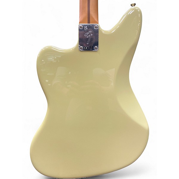 Used Fender PLAYER II JAGUAR HIALEAH YELLOW Solid Body Electric Guitar