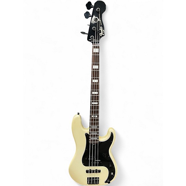 Used Fender Duff McKagan Signature Bass Olympic White Electric Bass Guitar
