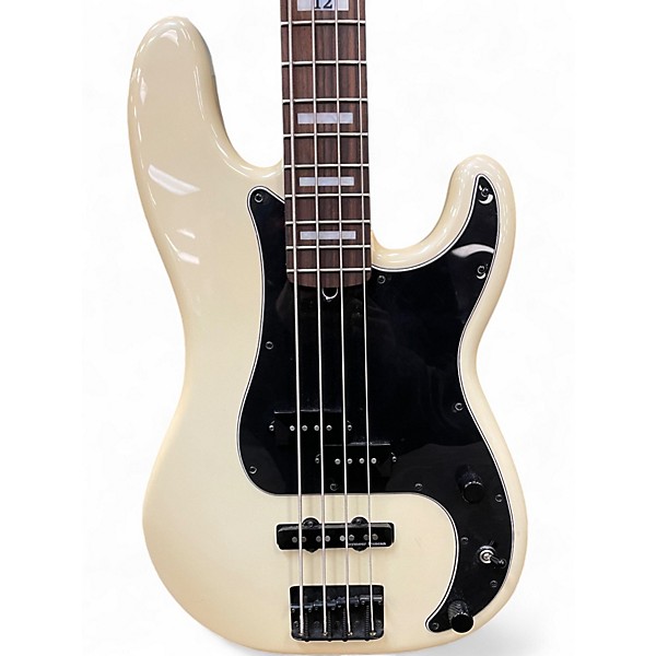 Used Fender Duff McKagan Signature Bass Olympic White Electric Bass Guitar