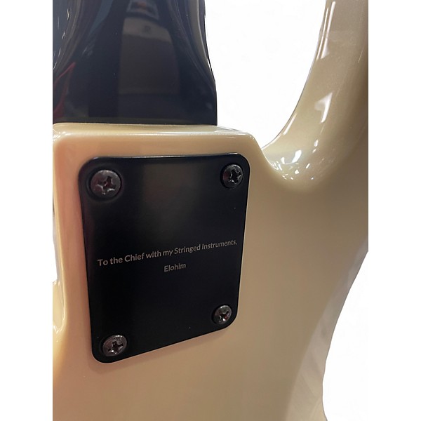 Used Fender Duff McKagan Signature Bass Olympic White Electric Bass Guitar