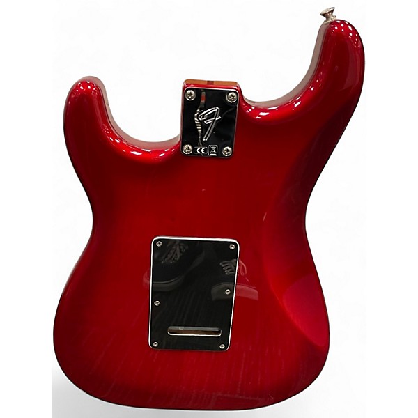 Used Fender Special Edition Player Stratocaster Candy Red Burst Solid Body Electric Guitar