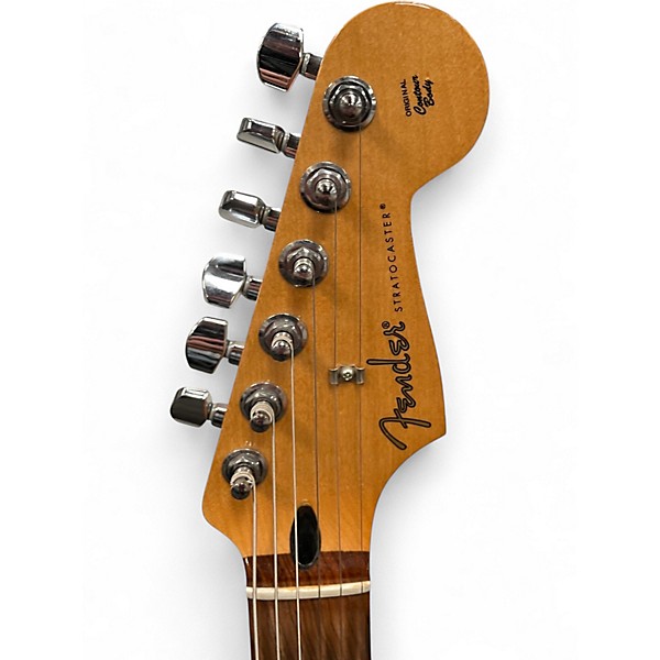 Used Fender Special Edition Player Stratocaster Candy Red Burst Solid Body Electric Guitar