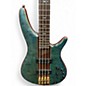 Used Ibanez SR2400 Premium Green Electric Bass Guitar