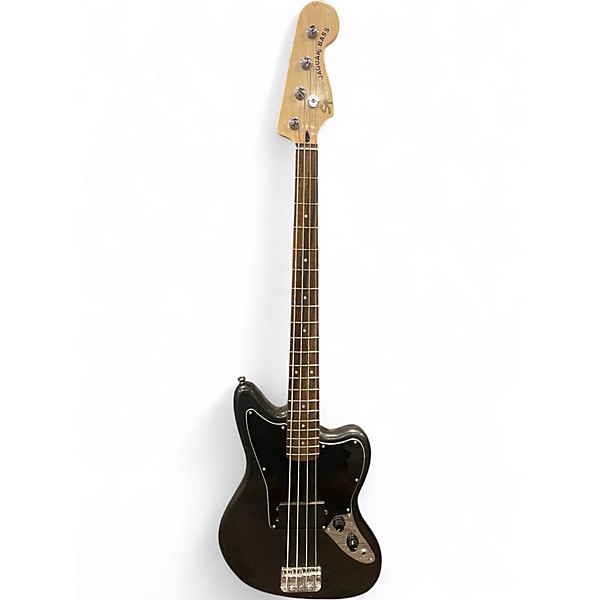 Used Squier Affinity Series Jaguar Bass H Charcoal Frost Metallic Electric Bass Guitar