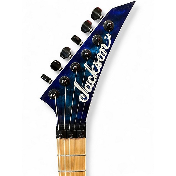 Used Jackson Soloist Blue Solid Body Electric Guitar