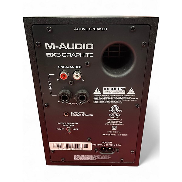 Used M-Audio BX3 Graphite Powered Monitor