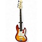 Used 2018 Fender Limited Ed Lightweight Ash American Professional Jazz Bass Sienna Burst Electric Bass Guitar
