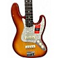 Used 2018 Fender Limited Ed Lightweight Ash American Professional Jazz Bass Sienna Burst Electric Bass Guitar