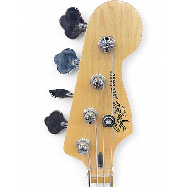 Used Squier Classic Vibe 70s Jazz Bass Natural Electric Bass Guitar