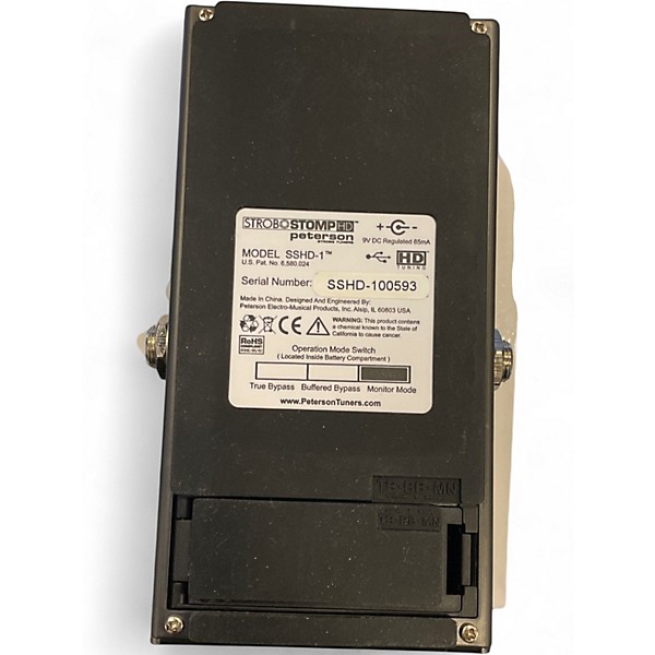 Used Peterson Strobostomp HD Tuner Pedal