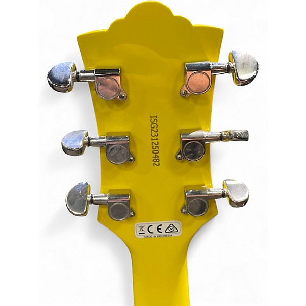 Used Guild Polara Voltage yellow Solid Body Electric Guitar