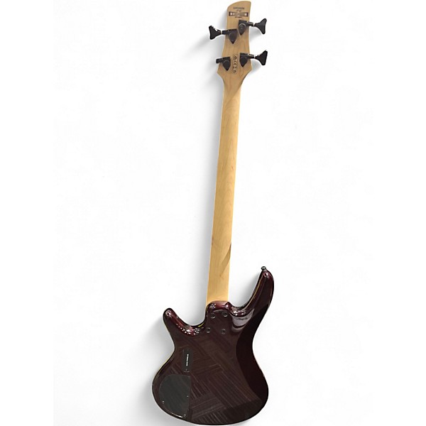 Used Ibanez 1P-02 Tobacco Sunburst Electric Bass Guitar