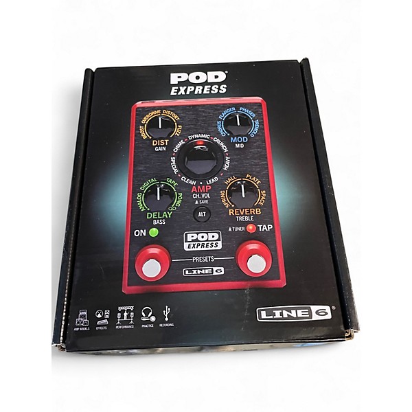 Used Line 6 POD EXPRESS Effect Processor