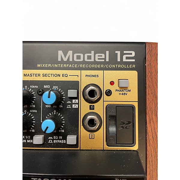 Used TASCAM MODEL 12 Powered Mixer