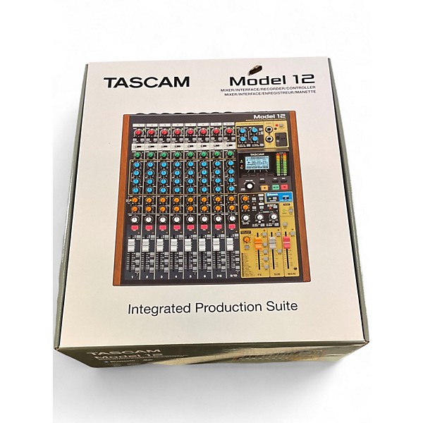 Used TASCAM MODEL 12 Powered Mixer