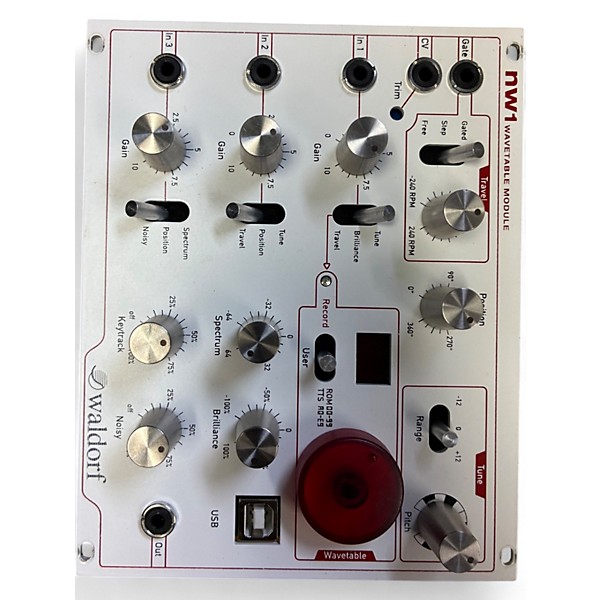 Used Waldorf nw1 wavetable module Synthesizer