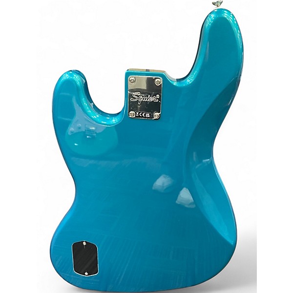 Used Squier Classic Vibe 70s Jazz Bass Ocean Turquoise Electric Bass Guitar