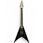 Used Jackson js22-7 king v Black Solid Body Electric Guitar thumbnail