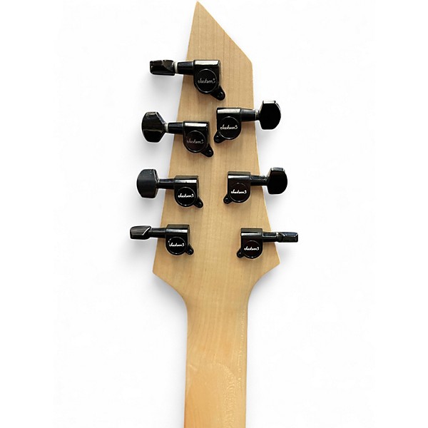 Used Jackson js22-7 king v Black Solid Body Electric Guitar