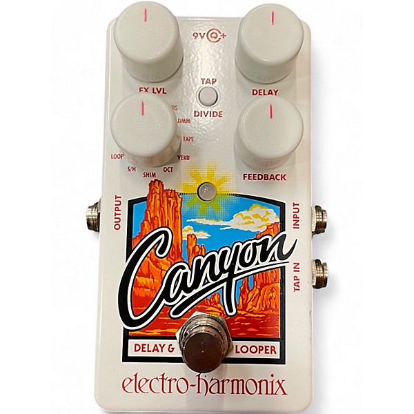 Used Electro-Harmonix Canyon Delay and Looper Effect Pedal
