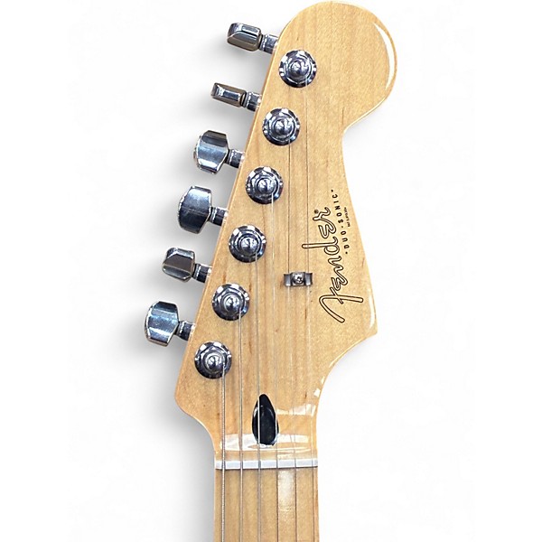 Used Fender Duo Sonic Sienna Sunburst Solid Body Electric Guitar