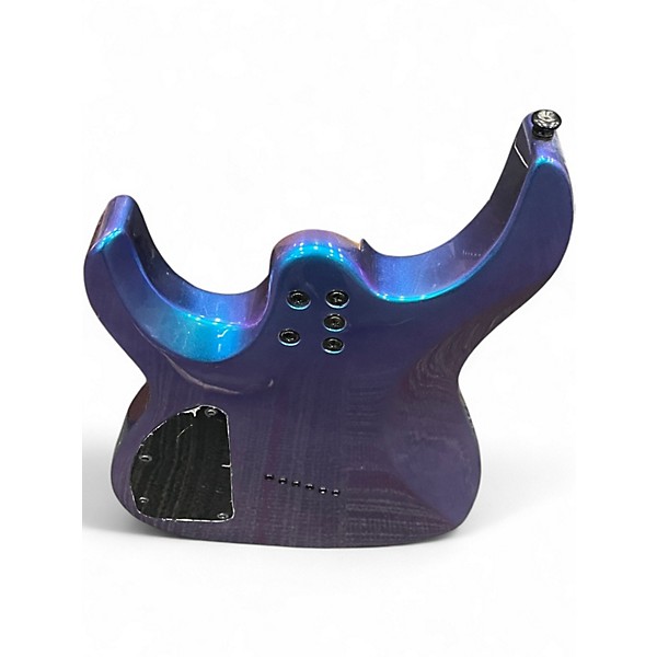 Used Legator NINJA 6 MULTI SCALE FLIP FLOP PURPLE Solid Body Electric Guitar