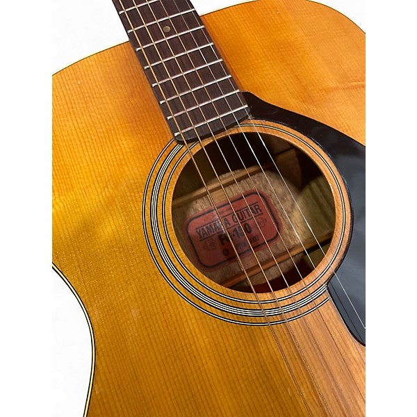 Vintage 1969 Yamaha FG150 Natural Acoustic Guitar
