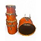 Used Mapex 5 Piece Meridian Birch Orange Drum Kit thumbnail