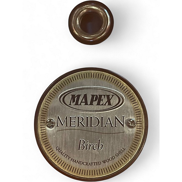 Used Mapex 5 Piece Meridian Birch Orange Drum Kit