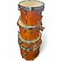 Used Mapex 5 Piece Meridian Birch Orange Drum Kit