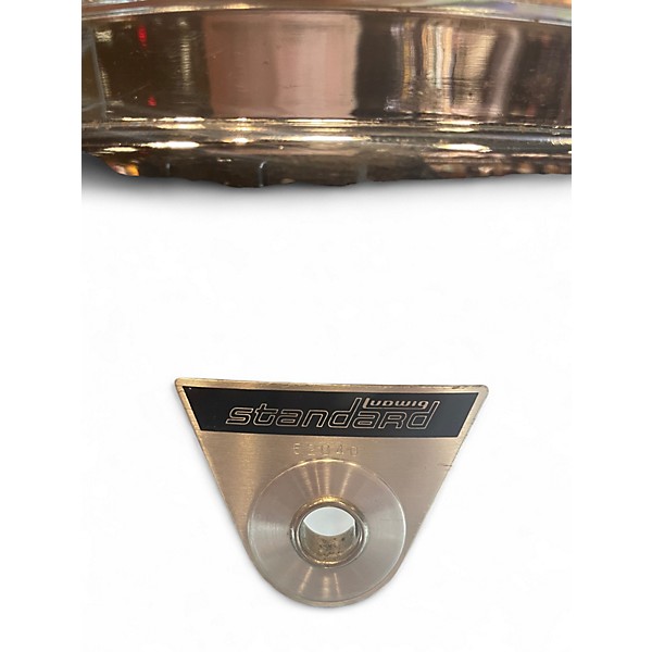 Vintage 1971 Ludwig 14in Standard Snare Orange Drum