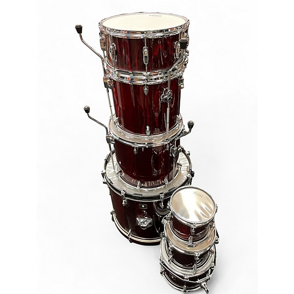 Used TAMA 7 Piece Superstar Mahogany Drum Kit