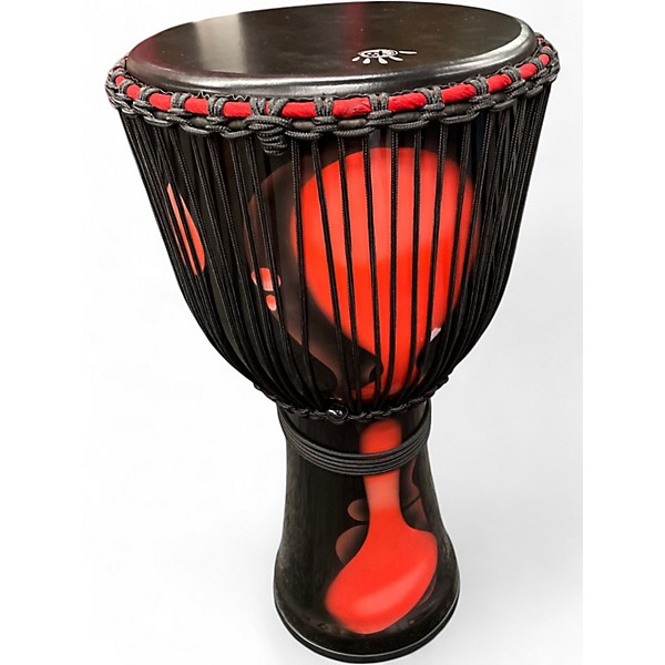 Used X8 Drums blackout lava lamp  Djembe