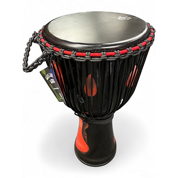 Used X8 Drums blackout lava lamp  Djembe