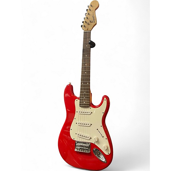 Used Squier Mini Affinity Stratocaster Candy Apple Red Electric