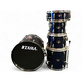 Used TAMA 5 Piece Imperialstar Midnight Blue Drum Kit