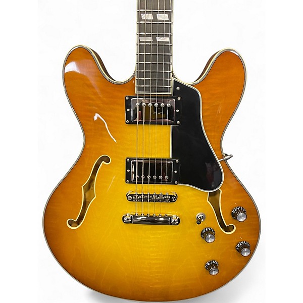 Used Eastman T486-GB GOLDBURST Hollow Body Electric Guitar