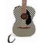 Used Fender Tim Armstrong Deluxe checkered Acoustic Electric Guitar thumbnail