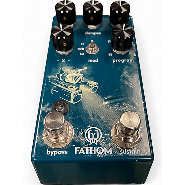 Used Walrus Audio Fathom Reverb Effect Pedal