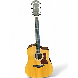 Used Taylor 210CE PLUS Natural Acoustic Electric Guitar