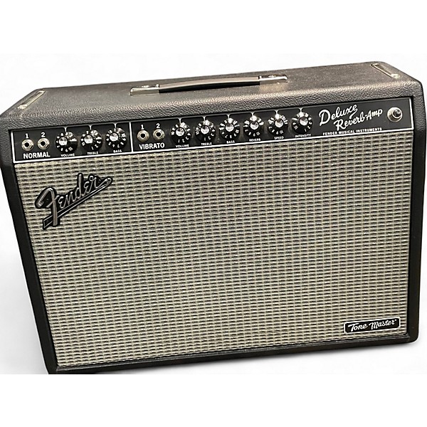 Used Fender Tone Master Deluxe Reverb Guitar Combo Amp