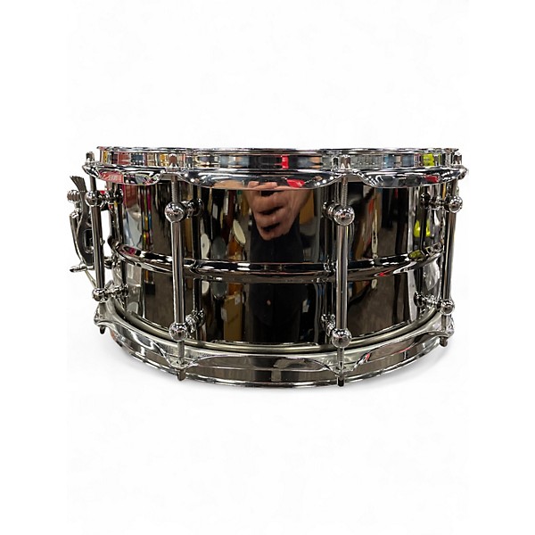 Used Ludwig  14X6.5 Universal Series Black Brass Drum