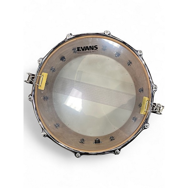 Used Mapex 14X6.5 Black Panther Shadow Natural Drum