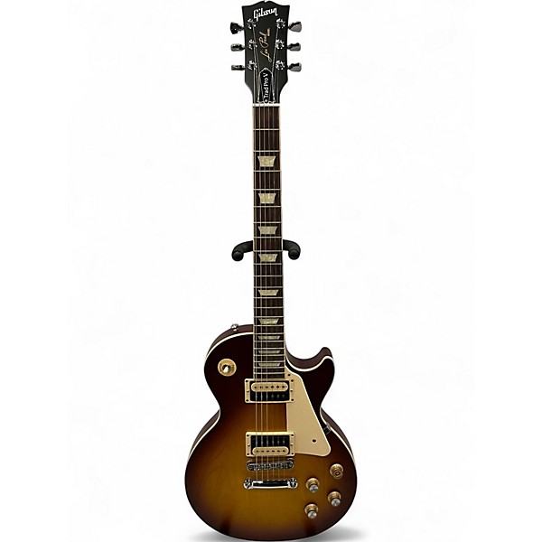 Used 2021 Gibson Les Paul Traditional Pro V Iced Tea Solid Body Electric Guitar