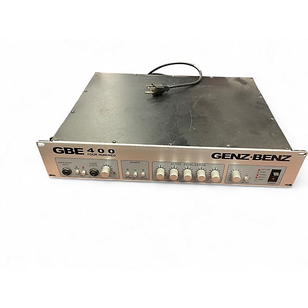 Used Genz Benz GBE400 450W Bass Amp Head