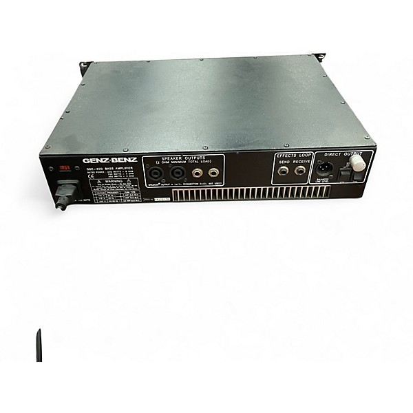 Used Genz Benz GBE400 450W Bass Amp Head