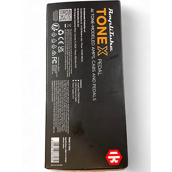Used IK Multimedia TONEX Effect Processor