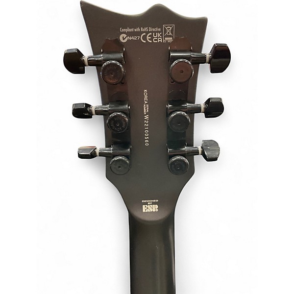 Used ESP LTD EC1000B Deluxe Black Baritone Guitars