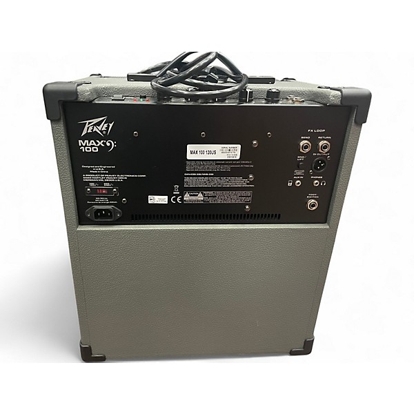 Used Peavey Max 110 100W 1x10 Bass Combo Amp